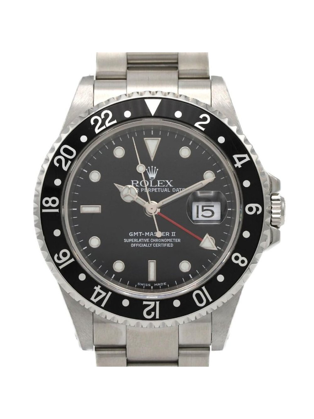 Rolex GMT-Master II SS Automatic Number Watch